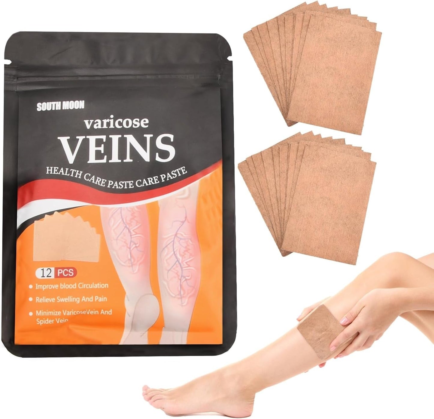 VeinsRelief™ Parches 4x1 para Várices