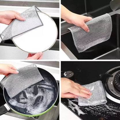 Kit de  5 Paños de Aluminio Multiusos✨🧽