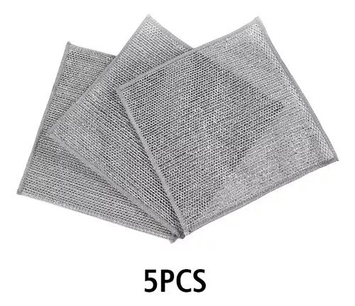 Kit de  5 Paños de Aluminio Multiusos✨🧽